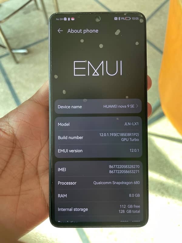 Huawei nova 9 SE Non PTA 0