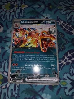 pokemon card charizard ex. .