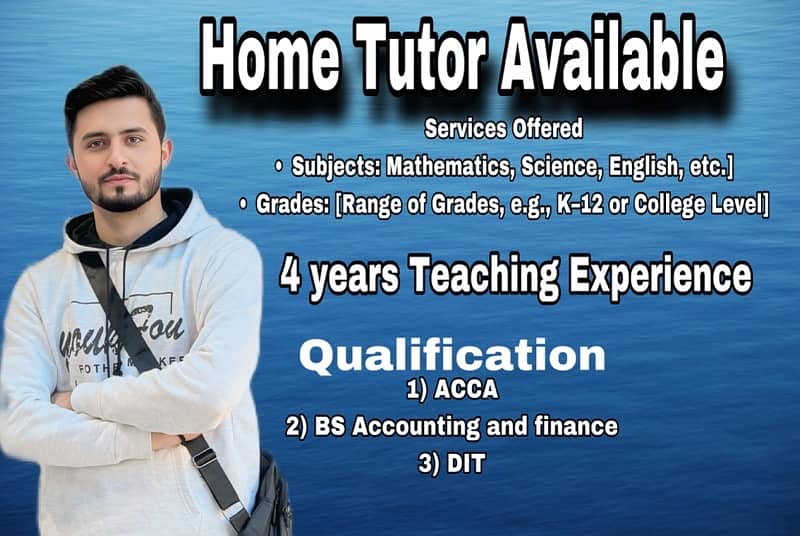 Home Tutor Available class KG to 12th 0