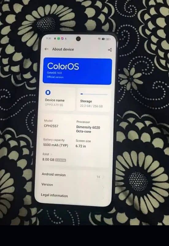 oppo A79 5g 6