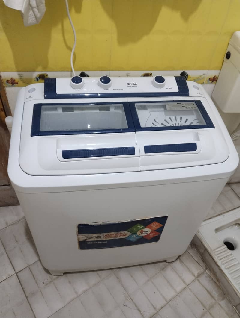 Nasgas Washing machine +spinner 0