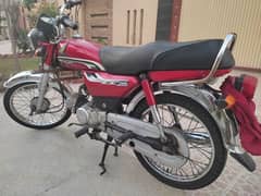 Honda CD-70CC 2016 First Owner - Well Maintained Bike