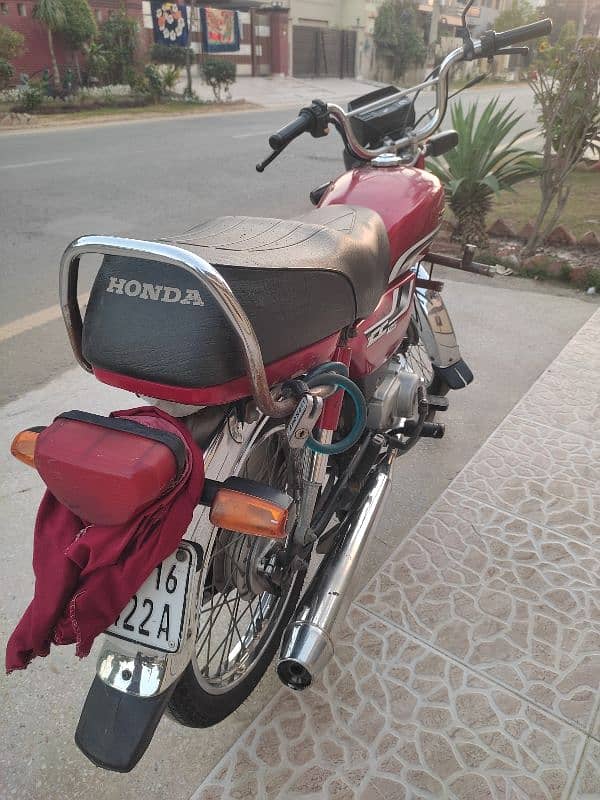 Honda CD-70CC 2016 First Owner - Well Maintained Bike 13