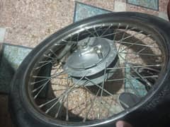 Tyre Tube +hub + XL