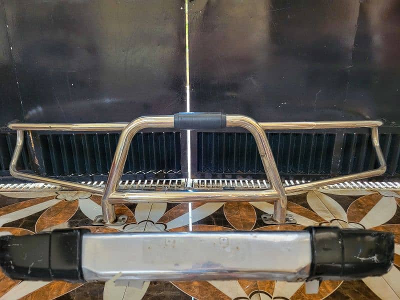 Toyota landcruiser 1kz front bumper and guard 0