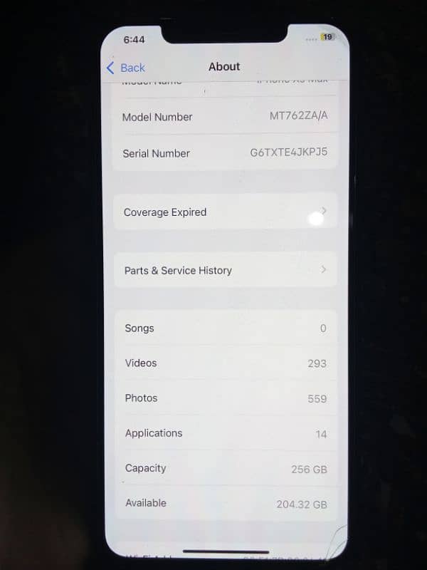 Iphone XS Max non pta 256 gb 9