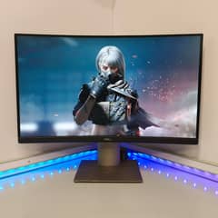 24inch FULL HD 165Hz 1ms Dell S2422HG Borderless Curved Gaming Monitor