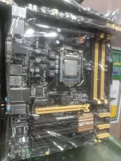 Asus Q87 /H81/ H61 Gaming Mothrboard and procssor Core i5/i7 Available