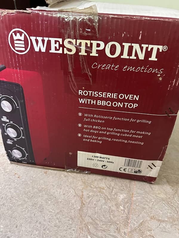 Westpoint Oven New 2