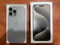 iPhone 15 Pro Max 256GB Natural Titanium HK