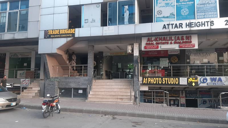 280 SQ Ft Shop for sale on installments in Bharia Town Rawalpindi 1