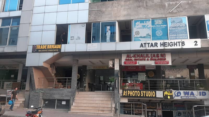 280 SQ Ft Shop for sale on installments in Bharia Town Rawalpindi 3