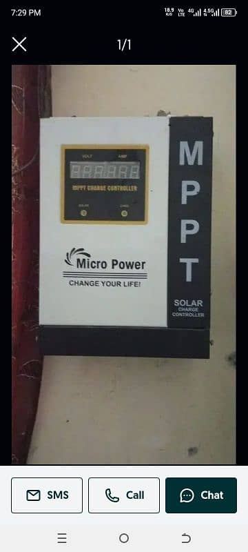 micro pawer solar mppt charge controller 1