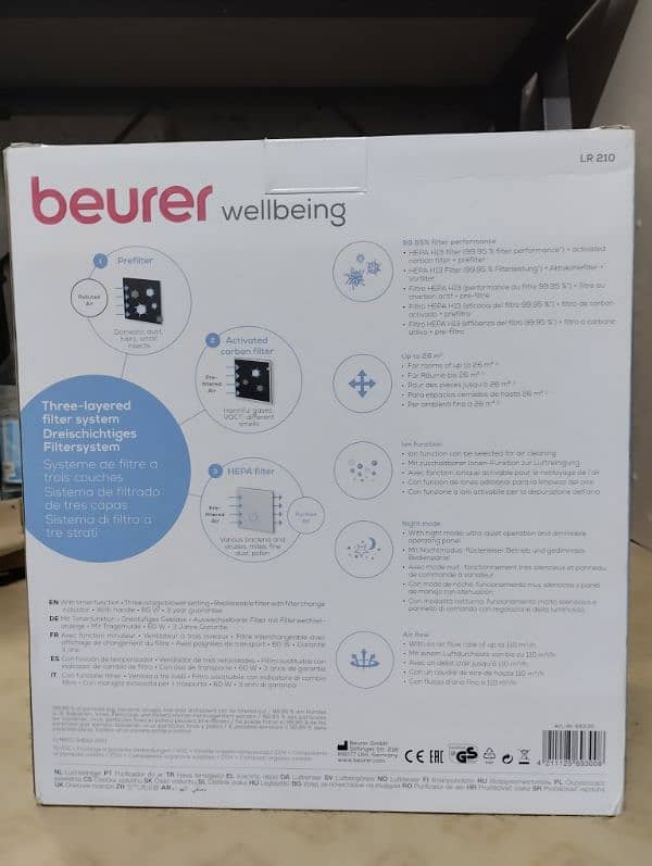 Beurer Air purifier LR210 6