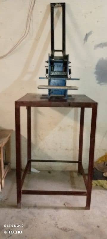 hawai chappal marking machine 6