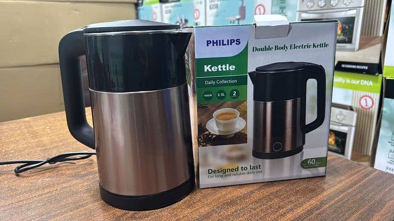 imported Double Body Electric kettle with 2.3 liter capacity 1