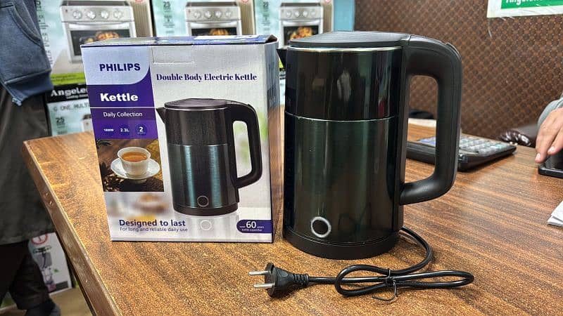 imported Double Body Electric kettle with 2.3 liter capacity 2