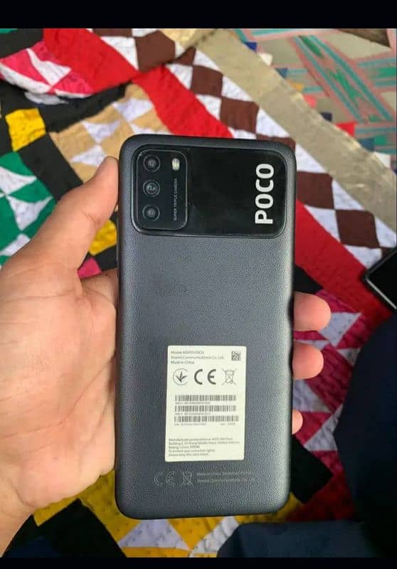 Poco M3. . 4gb ram 64 memory with box 0