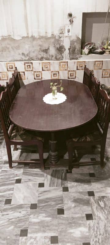 Dinning table and Chairs 1