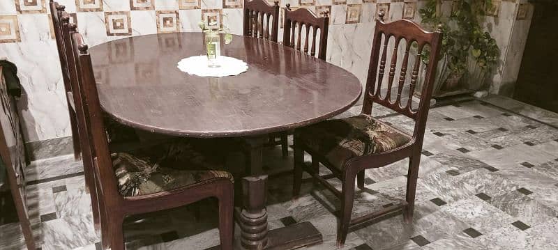 Dinning table and Chairs 2