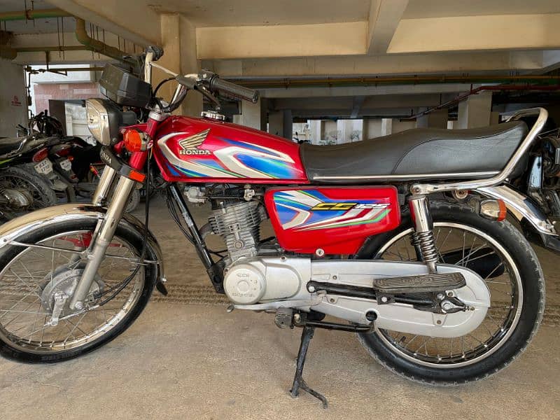 Honda cg 125 Model 2022 Registration 2023 6