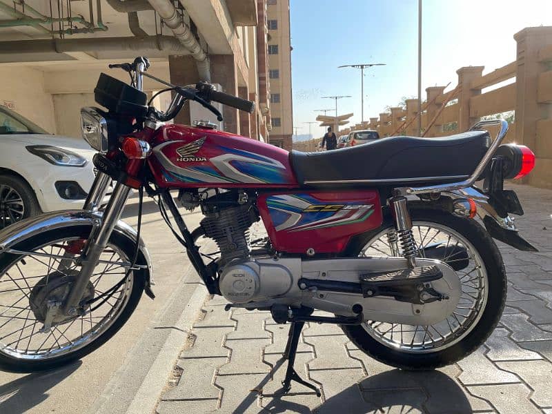 Honda cg 125 Model 2022 Registration 2023 1