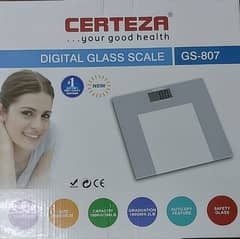 Digital Glass Scale (Weight Machine)