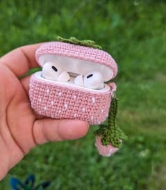 Hand-Made Crochet AirPods & Earbuds Cases – Stylish & Unique