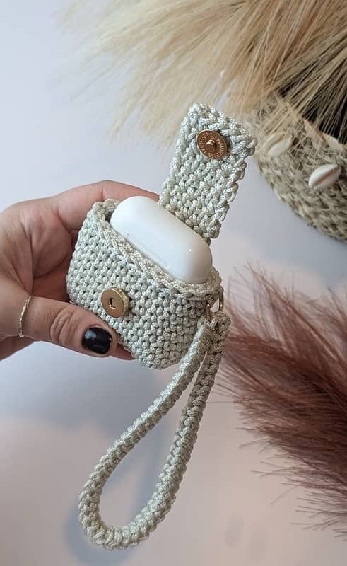 Hand-Made Crochet AirPods & Earbuds Cases – Stylish & Unique 1