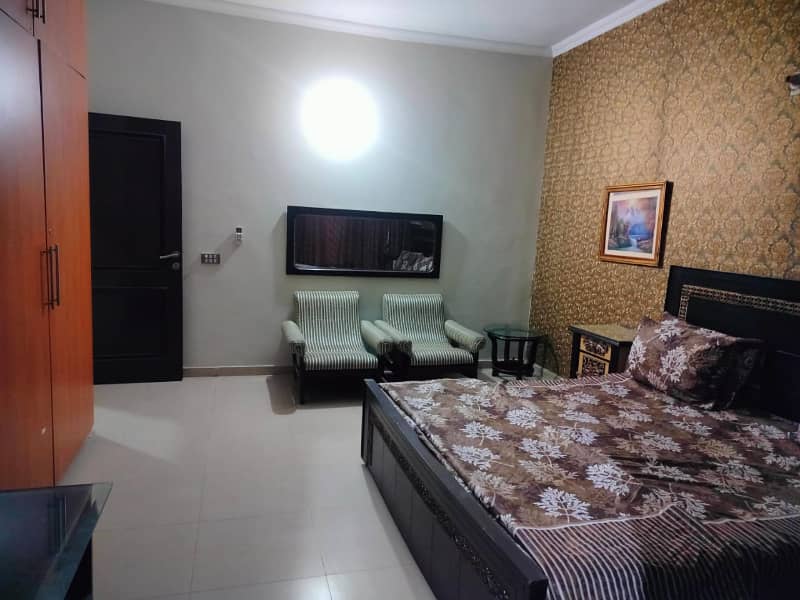 10 Marla Furnished House fore rent in dha phase 4 13