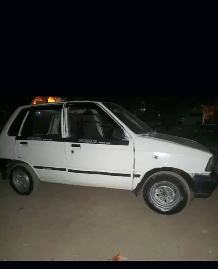 Suzuki Mehran VX 1991 1