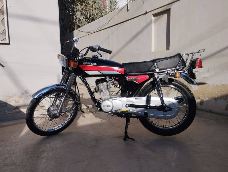 Honda CG125 model 1989 12