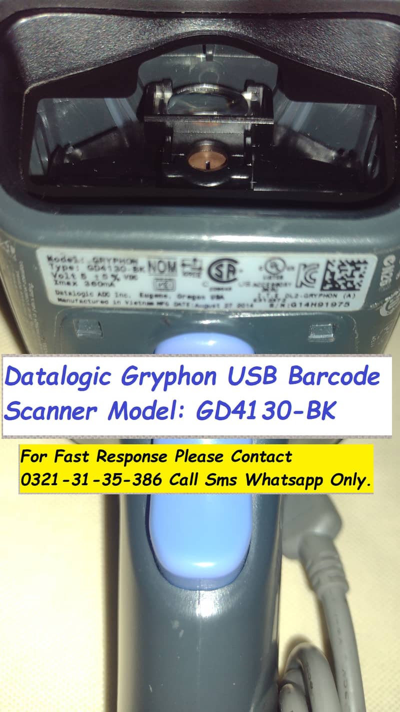 USB barcode scanner 4