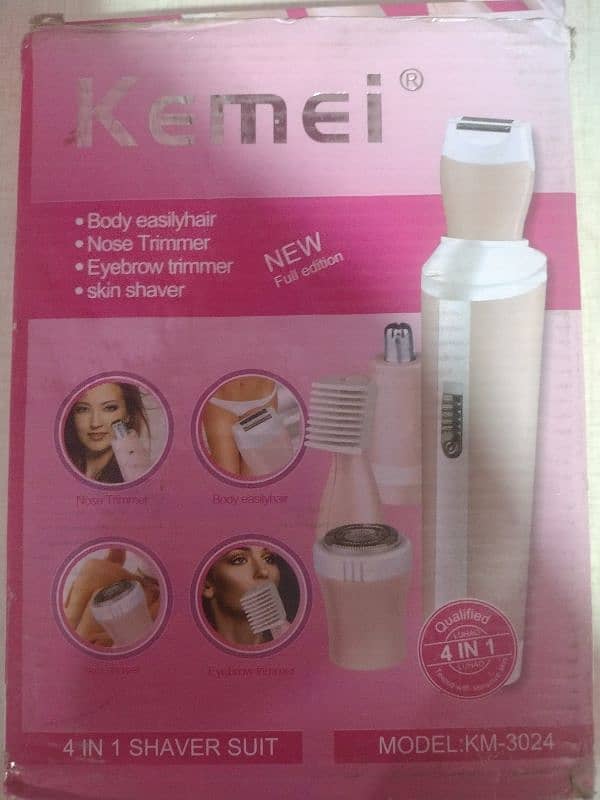 kemei 4 in 1 Ladies shaver 0