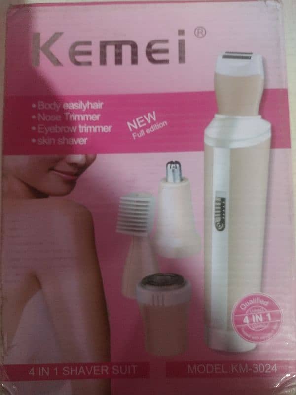 kemei 4 in 1 Ladies shaver 1