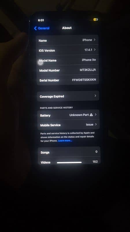 iphone XR non pta jv bypass 64gb 8