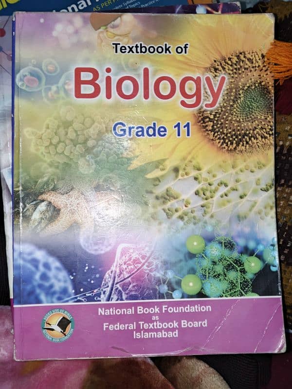 Federal Board F. Sc Text Books only 3 Set 1