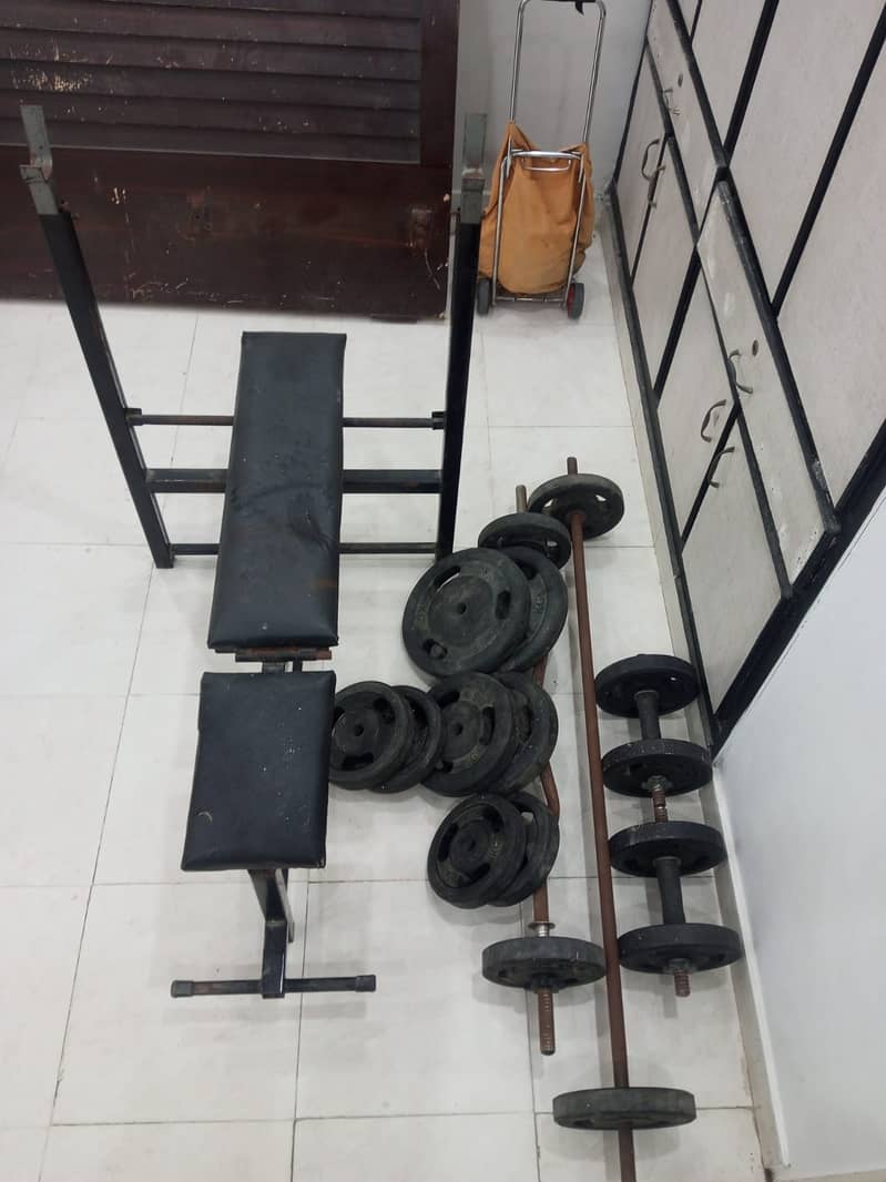 ADJUSTABLE WEIGHTS - BENCH PRESS , DUMBBELL RODS , COATED DUMBELLS 3