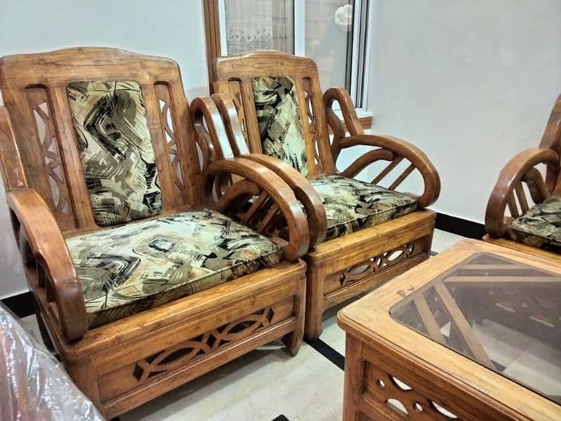 Kashmiri Sofa Set with centre Table 2