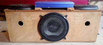 Woofer, Speaker, Amplifier and Box