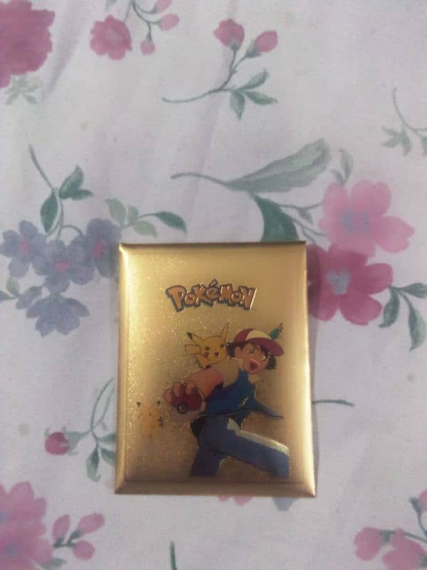 Gold Pokemon cards Charizard 3