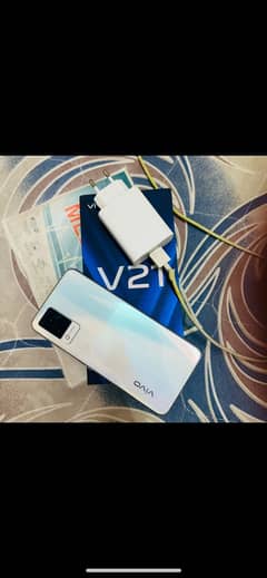 Vivo v21 10 by 10 condition with complete accessories