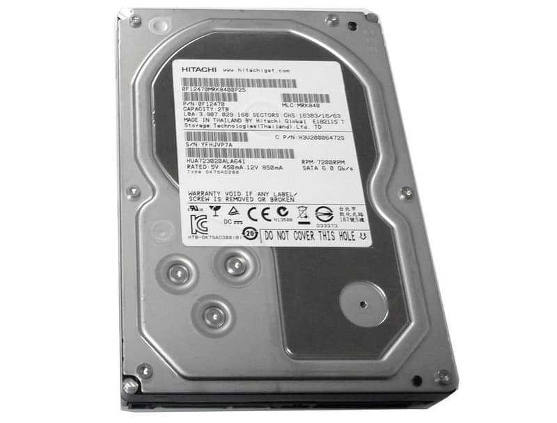 2tb Hitachi Hard Drive for sale 0