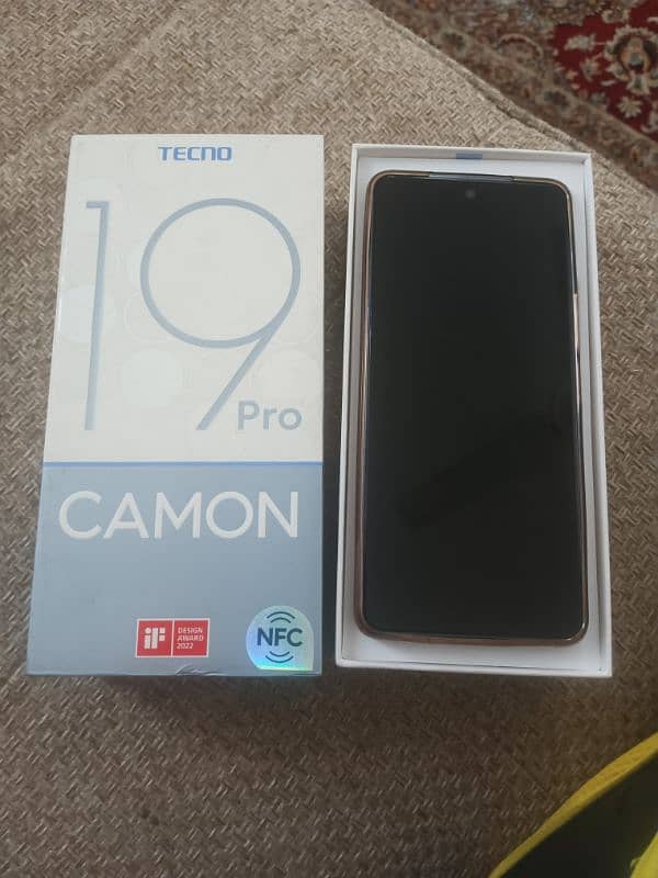 Tecno Camon 19 pro best condition for sale 4