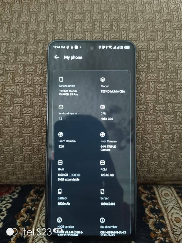 Tecno Camon 19 pro best condition for sale 9