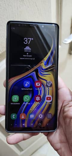 galaxy note 9 dual sim approved