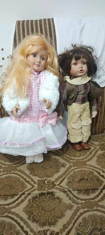 beautiful imported doll pair 0