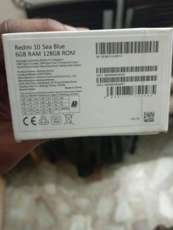 Redmi note 10pro  with box    contact no is :+92 315 6537227 1