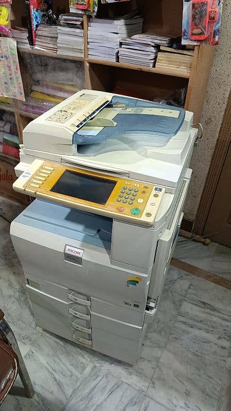 Stationery Shop Photocopier Ricoh C2551, PC, Epson L805 5