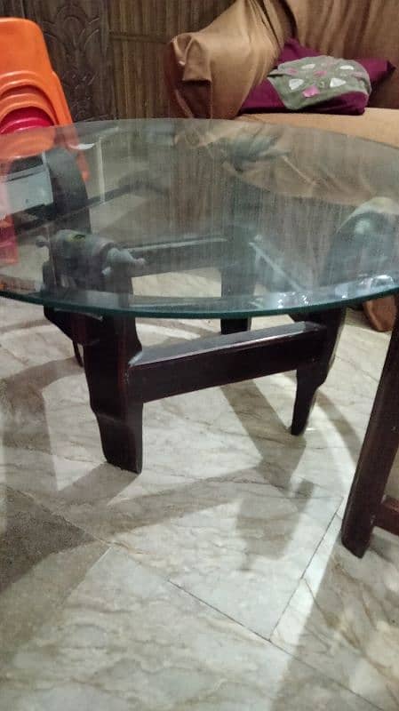 Glass center tables for sale 4